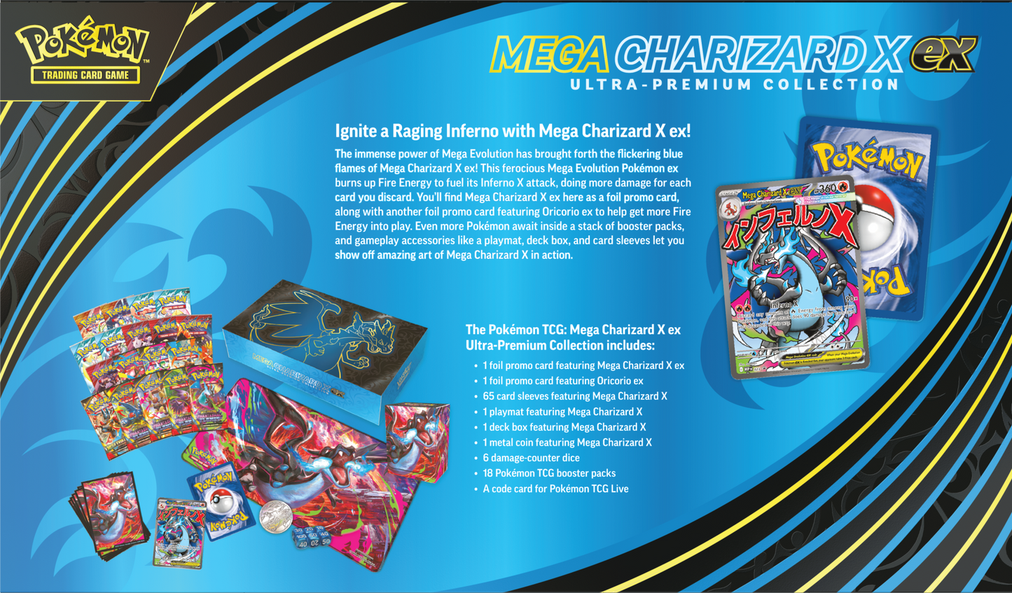 Mega Charizard X ex  Ultra Premium Collection