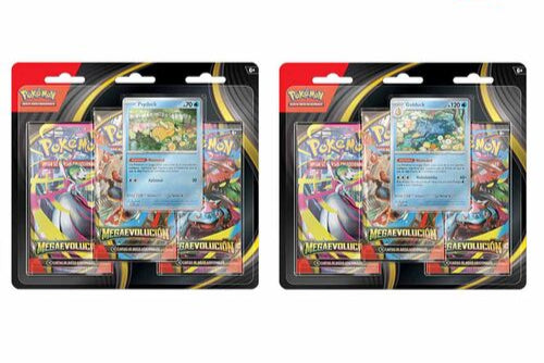 Blister 3 sobres Mega evoluciones